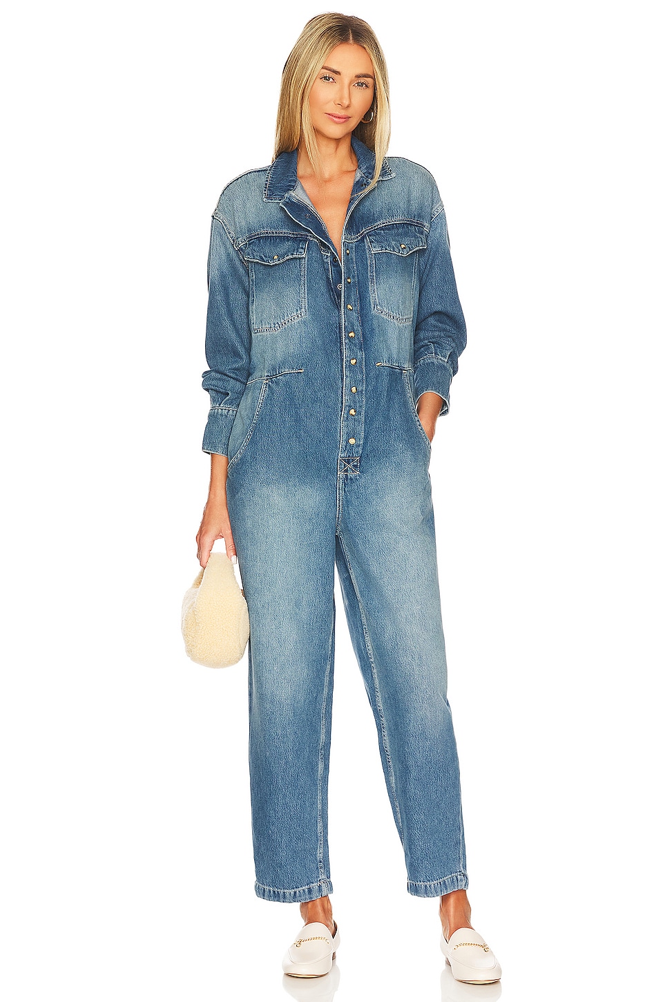 Free People x Care FP Townes Jumpsuit in High Noon | REVOLVE