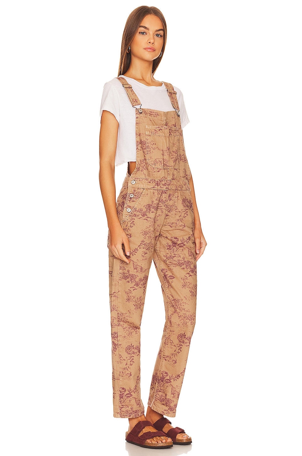 Free People Ziggy Harmony Overall in Desert Combo