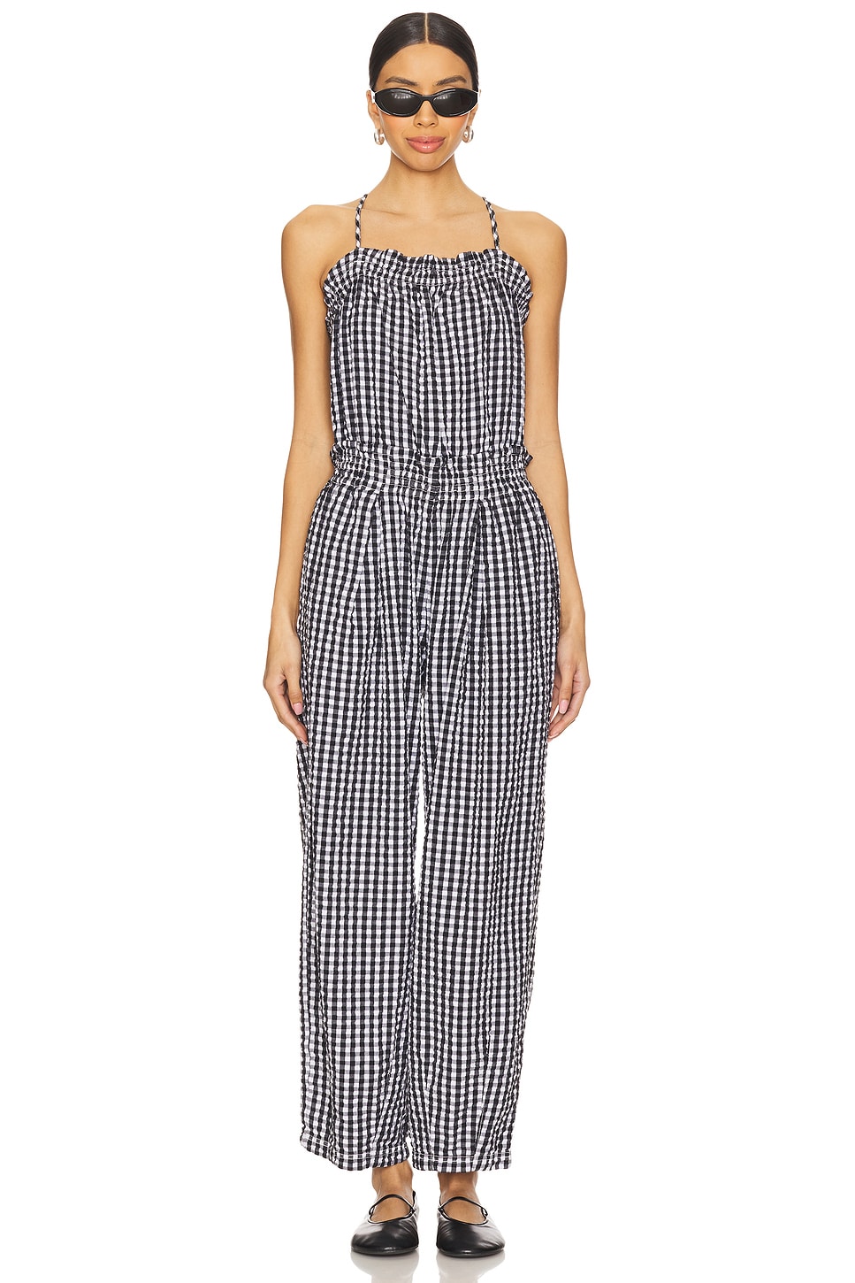 Retro Heatwave Gingham One Piece