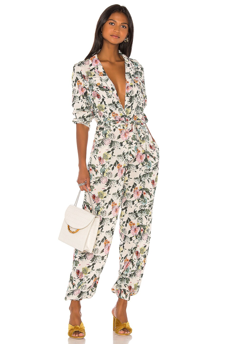 white jumpsuit free people