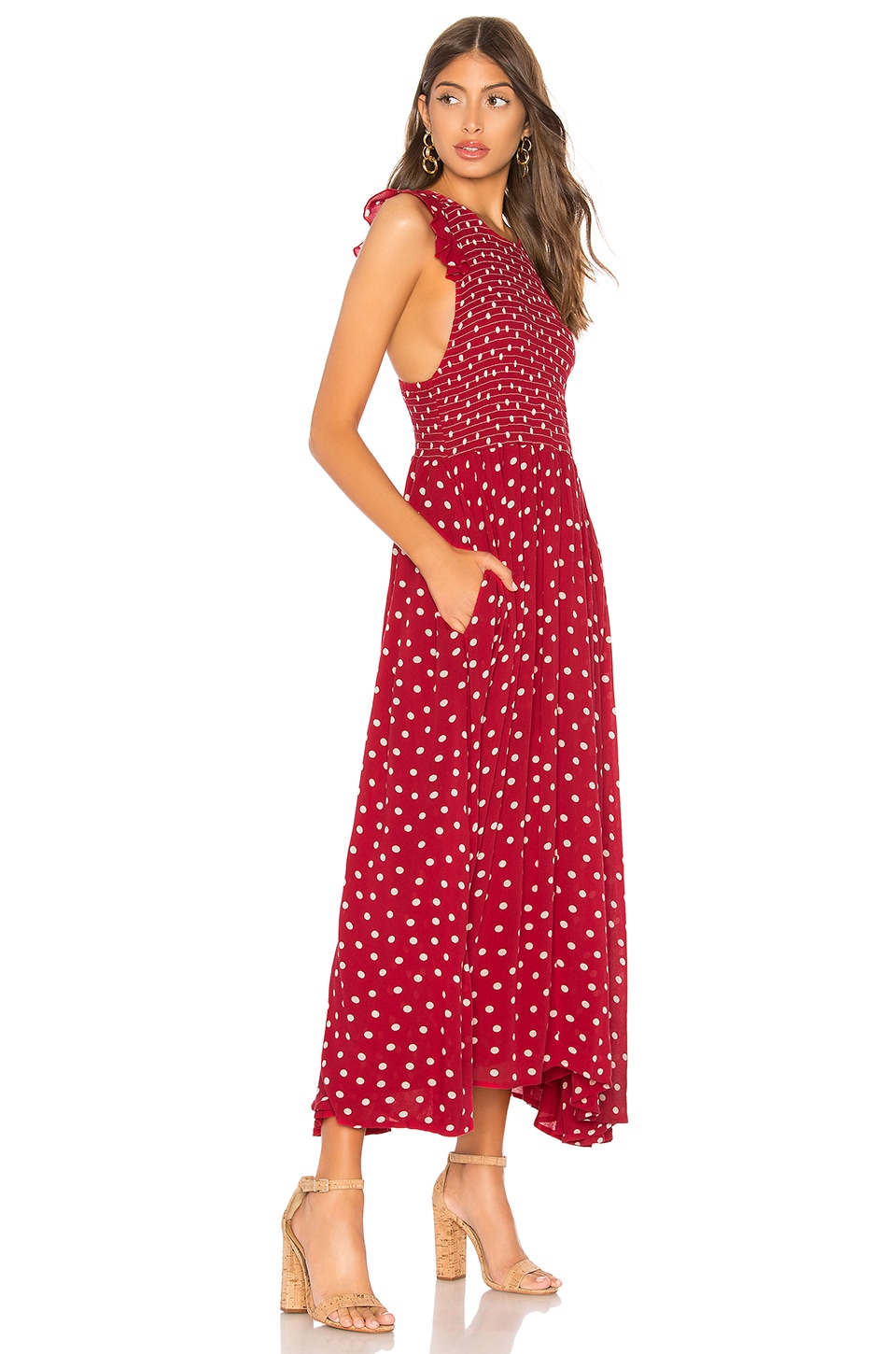 Free People Butterflies Midi Dress Butterfly Babe Midi Dress Free People  Maxi Dress Free People