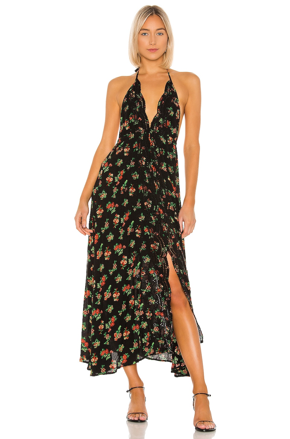 Free People Women's Venice Harem Green Size Large