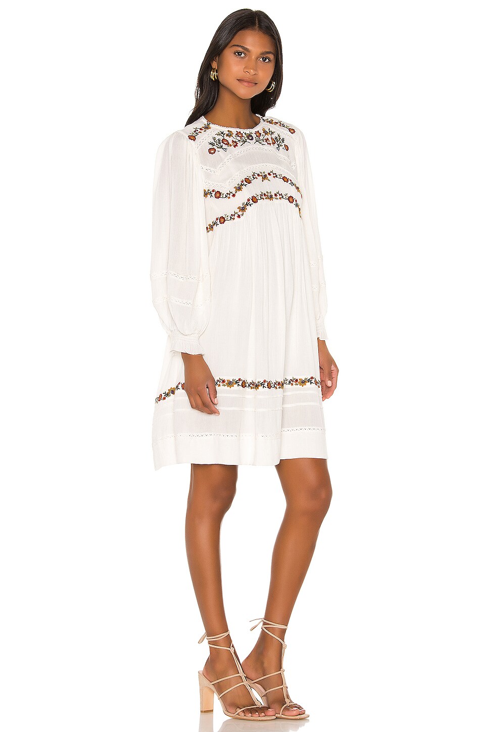 Free People Pasadena Dress in Ivory
