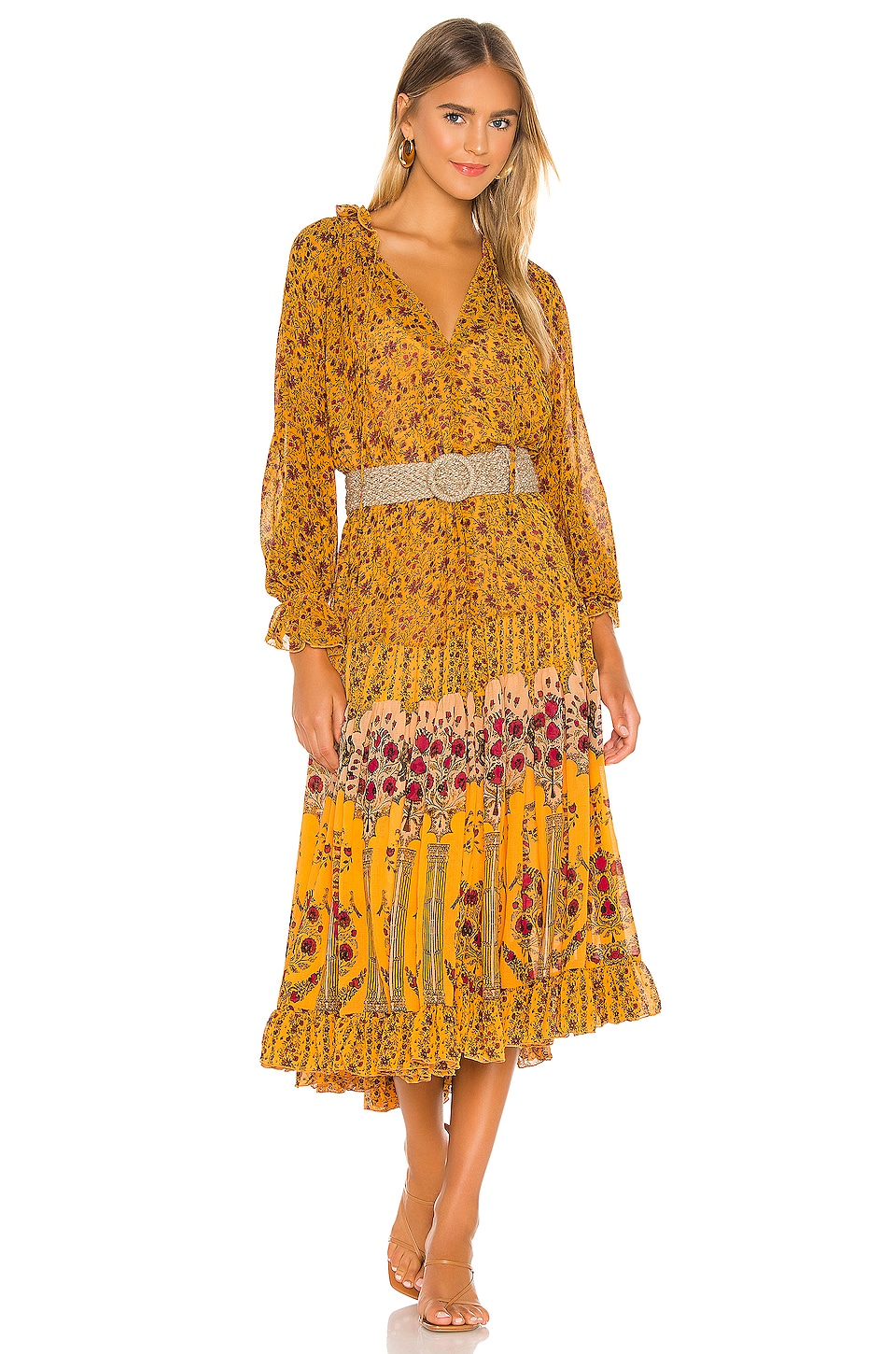 revolve orange dress