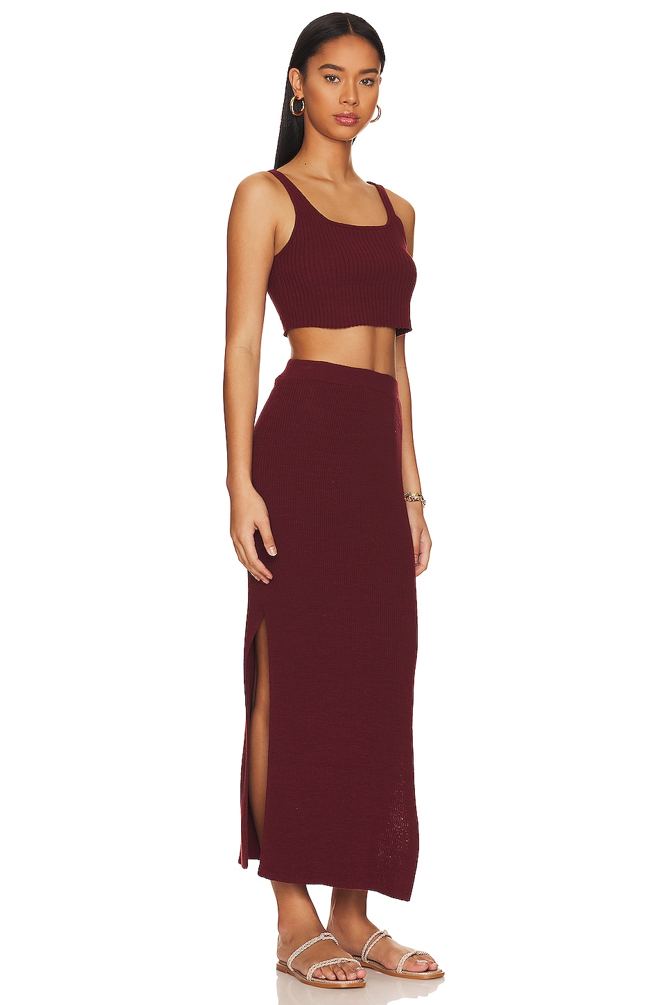 Free People Encinitas Set in Cinnamon Brown