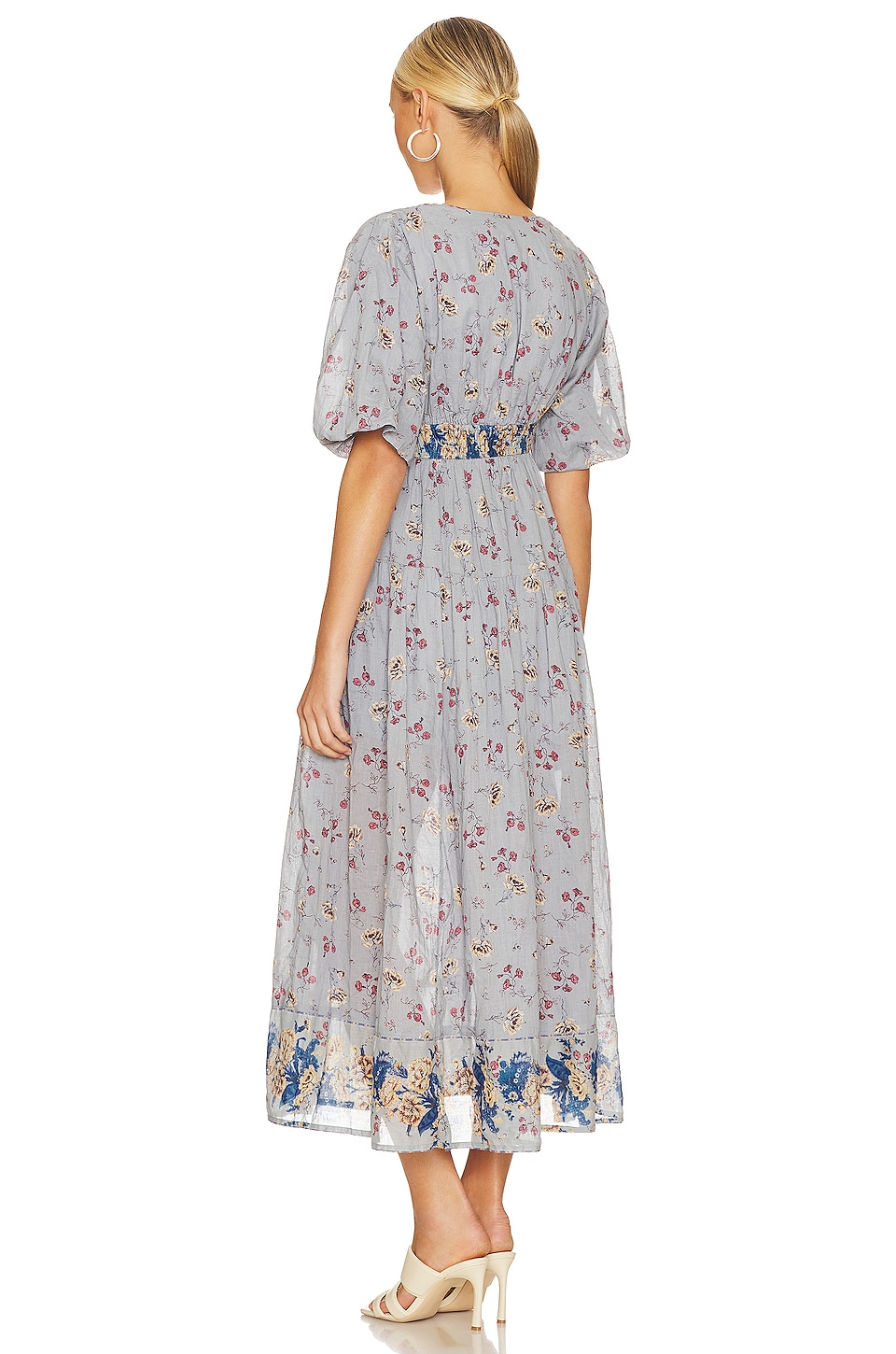 Free buy People Laura Dress in Sky Combo