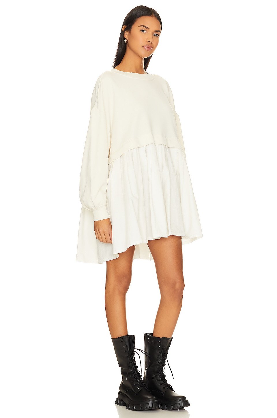 Free People Eleanor Sweatshirt Dress