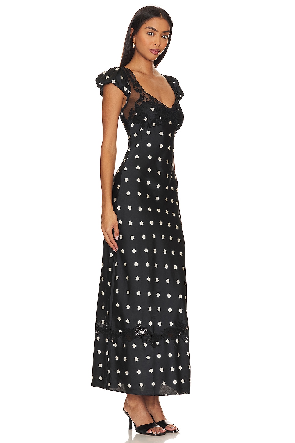 Free People ROBE MI-LONGUE FREE PEOPLE BUTTERFLY BABE