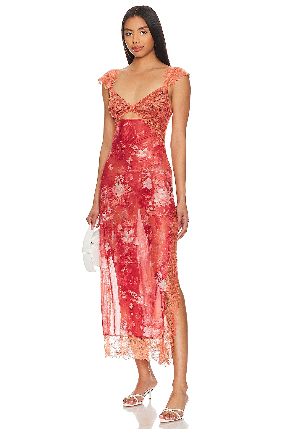 Free People X Intimately FP Suddenly Fine Maxi Slip