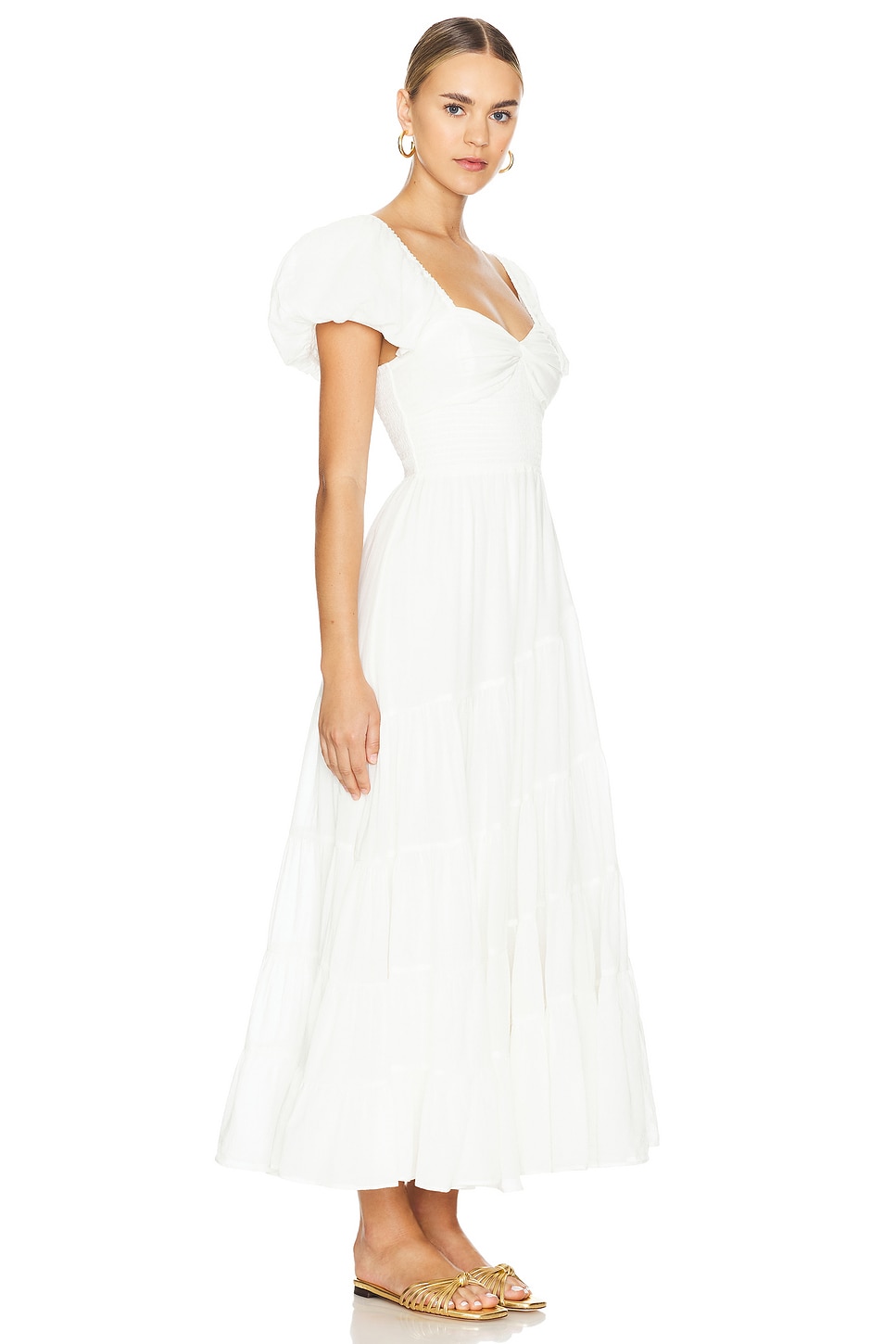 Free People Short Sleeve Sundrenched Maxi Dress thumbnail