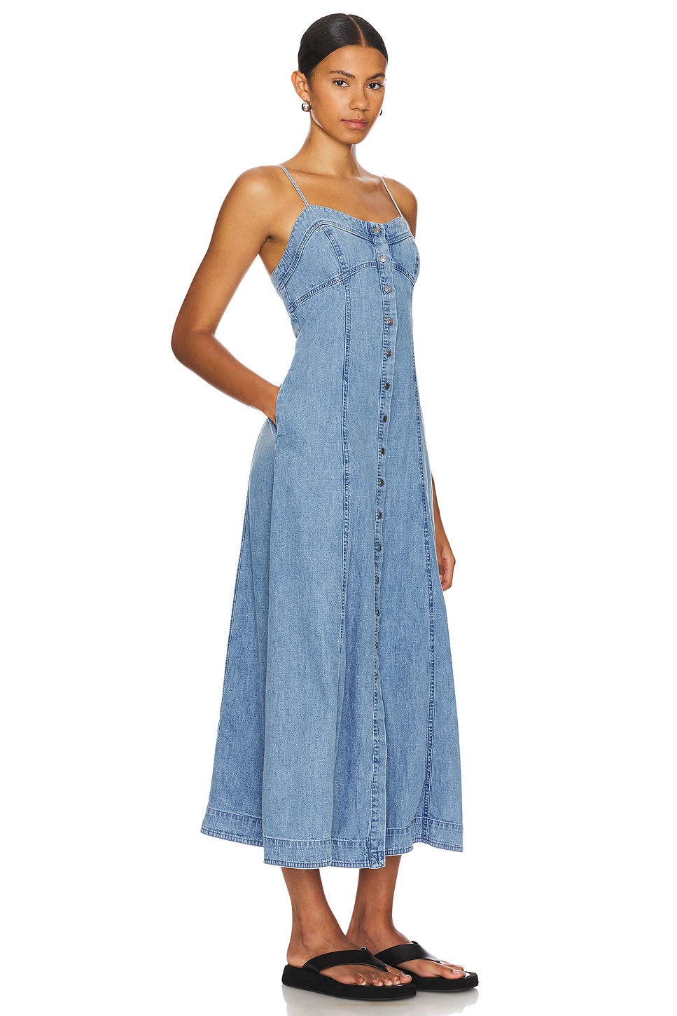 Free People Just Jill Midi