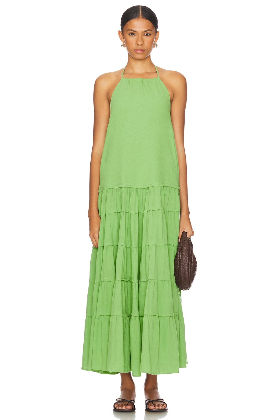 x free-est somewhere sunny maxi dress