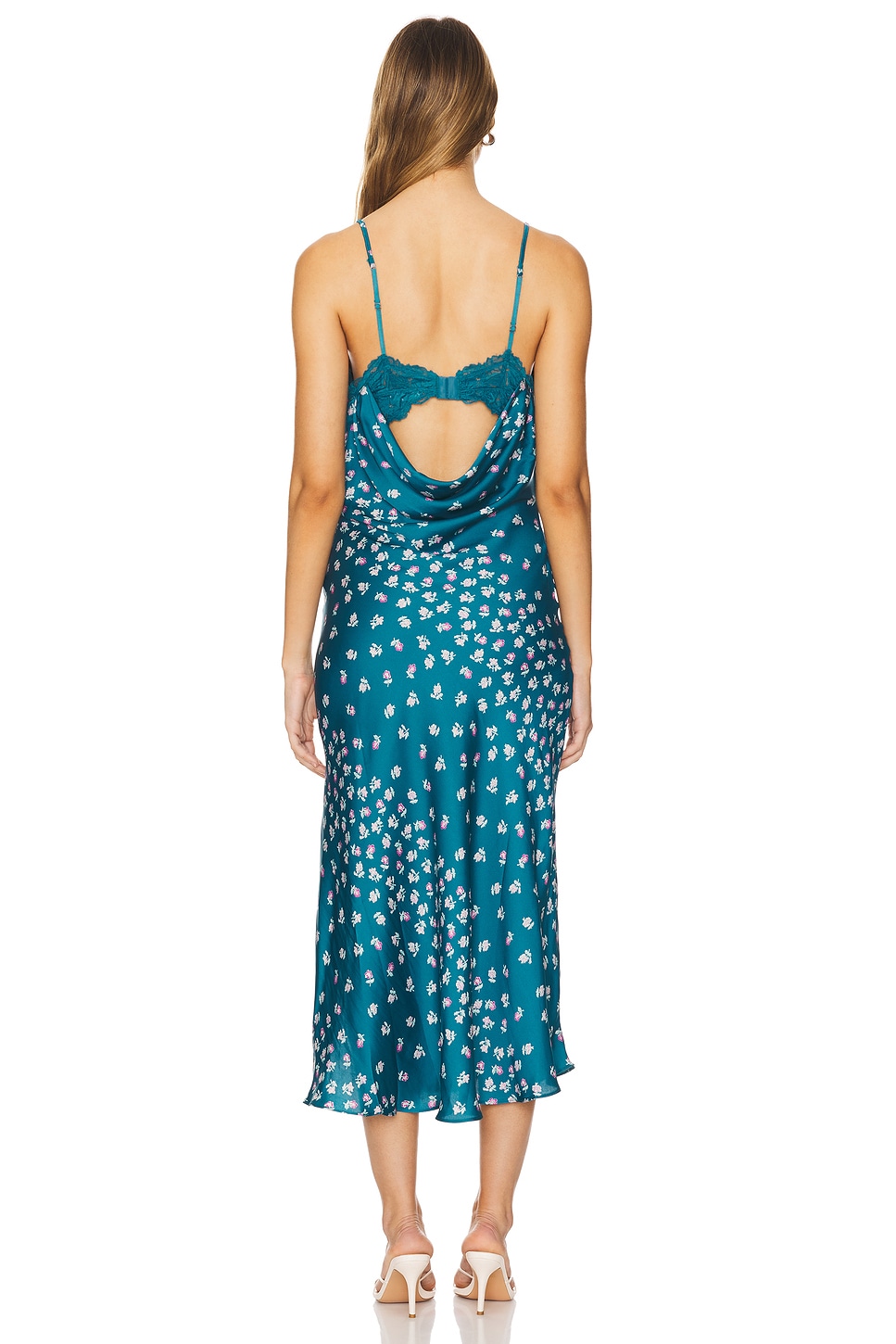 Free People x Intimately FP Gossamer Glow Midi Slip