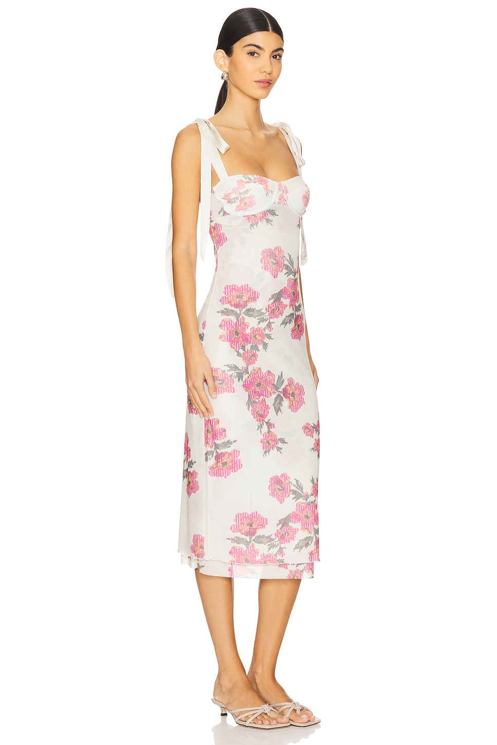 x Intimately FP Printed Got Slam Slip Dress - Thumbnail 2