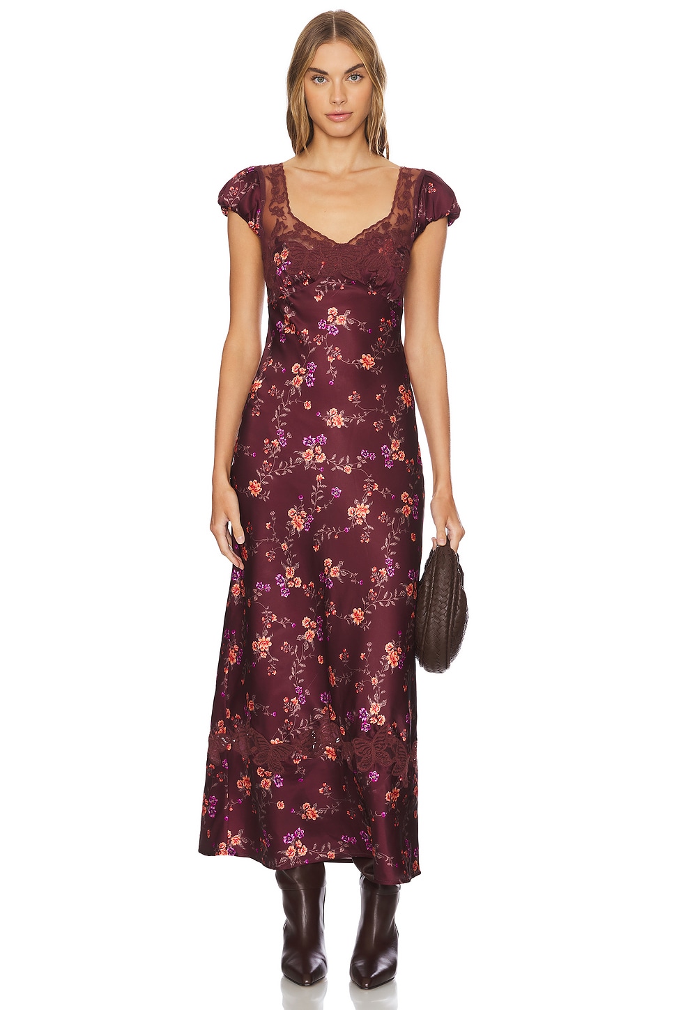 Free people butterflies midi dress best sale