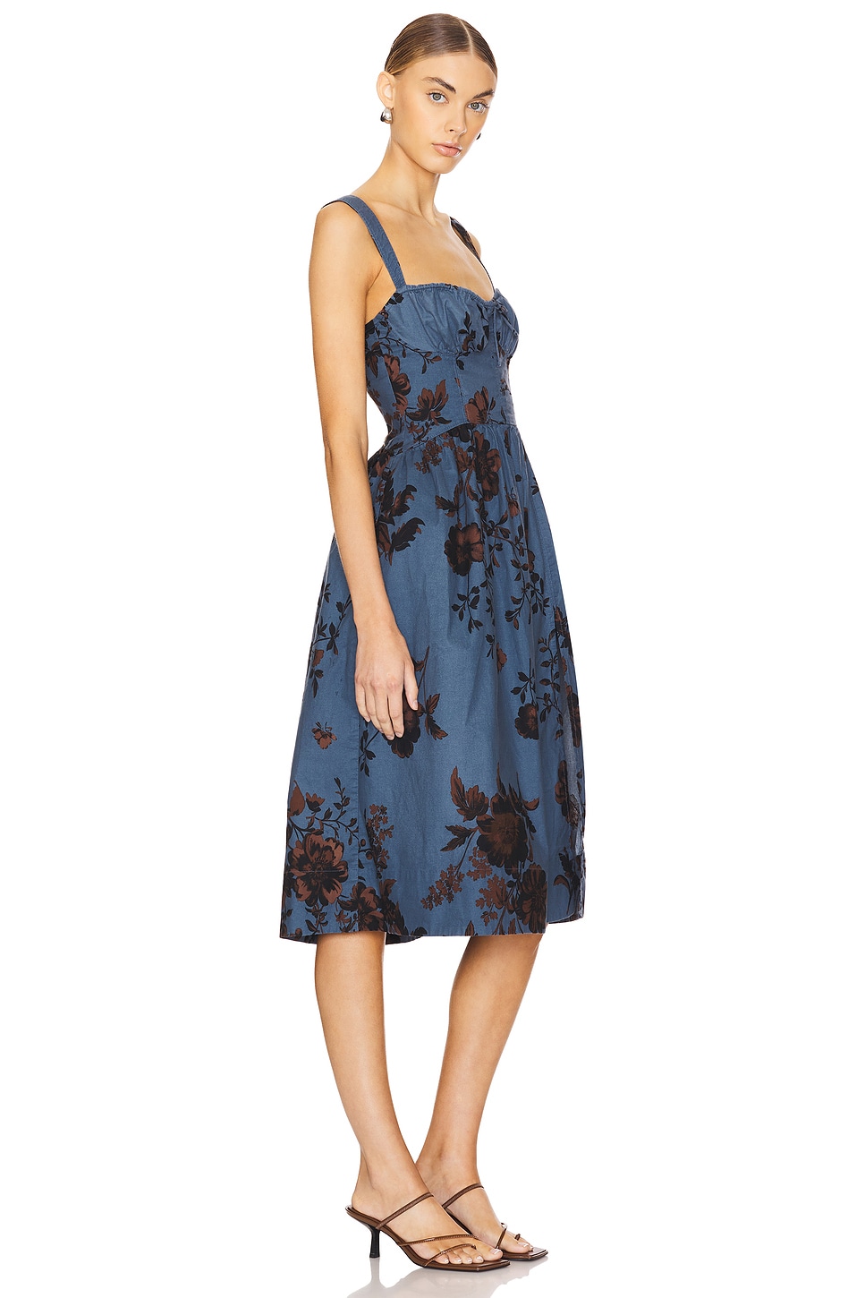 Free People Laters Baby Midi Dress thumbnail