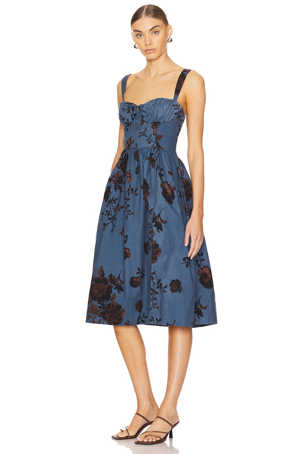 Free People Laters Baby Midi Dress thumbnail