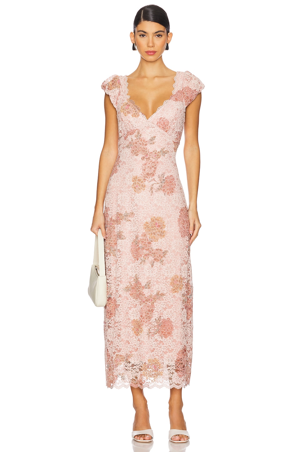 Free People x REVOLVE Butterfly Babe Lace Maxi Dress in
