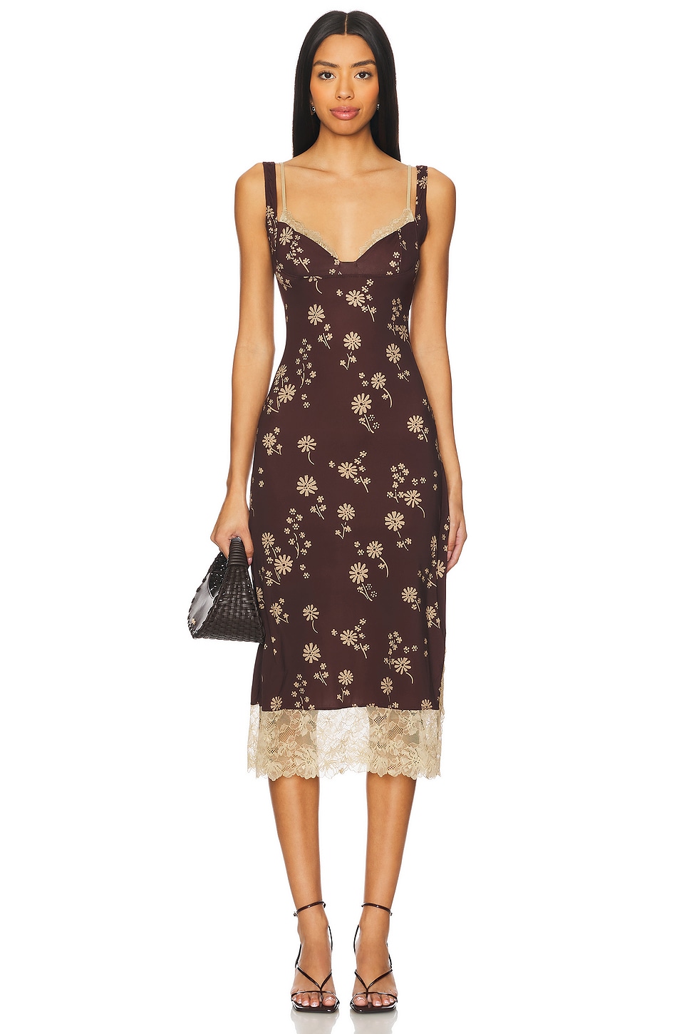 x REVOLVE Party Crasher Midi Slip