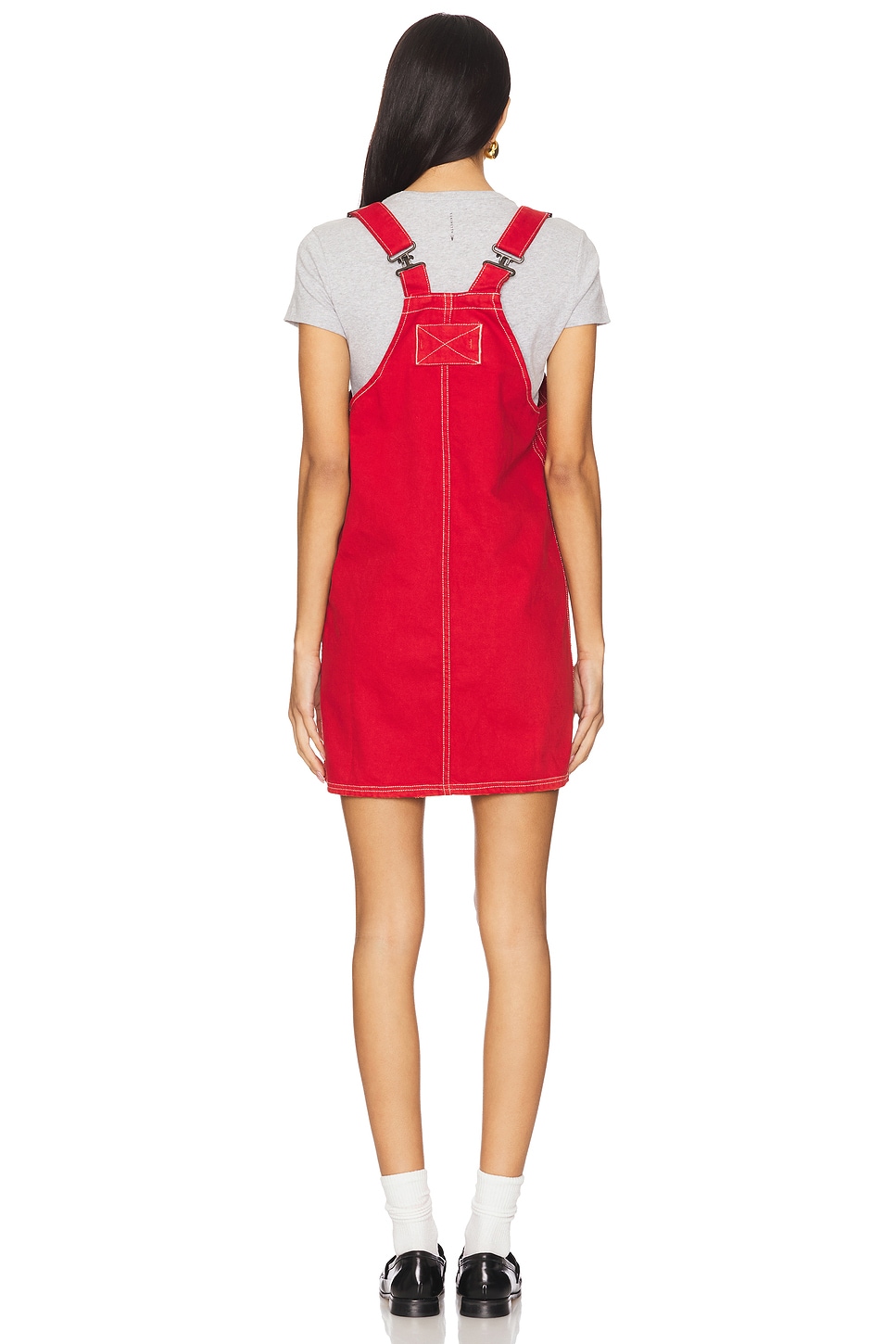 x We The Free Overall Smock Mini Dress