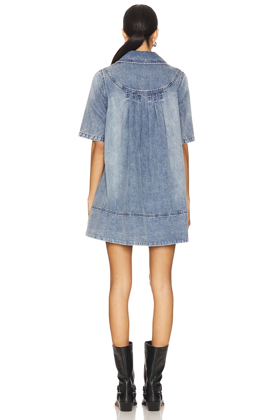 ★Free People フリーピープル レミノデニムミニドレス★ Free People Women's Remino Denim Mini Dress - Macy's