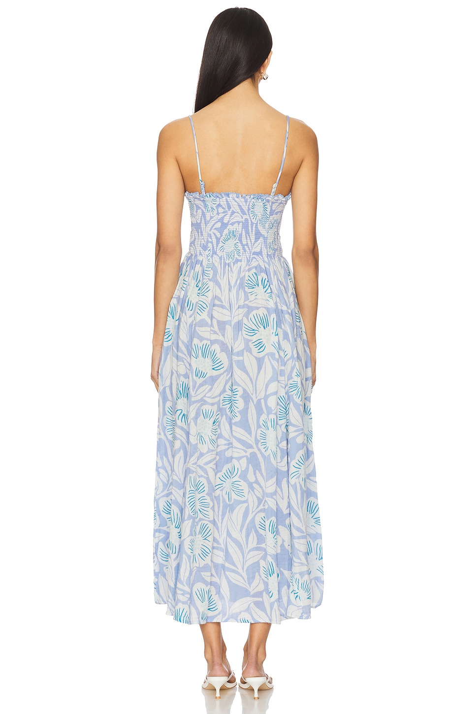 midi dresses black tie Blossom Navy Blue Midi Dress