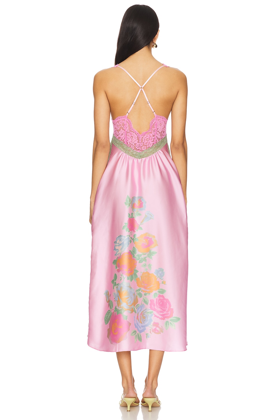 Free People Just Dreamy Maxi Dress in Sweet Lilac Combo | REVOLVE
