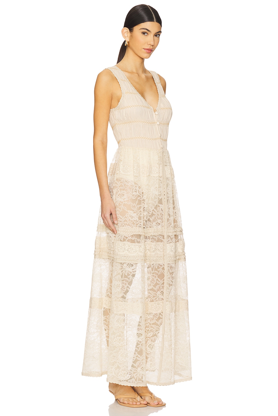 Sweet Saloon Sleeveless Maxi - Thumbnail 2