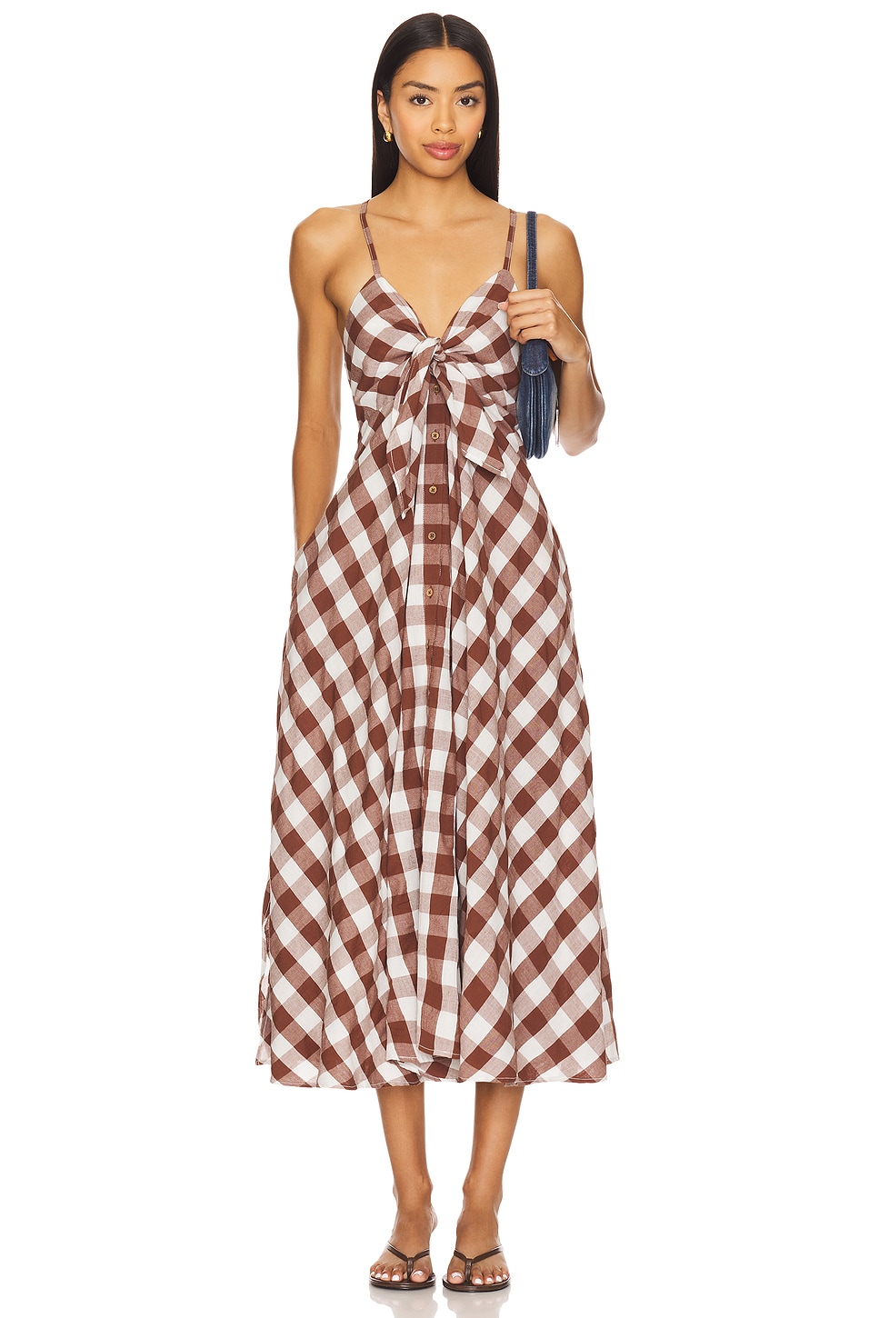 Via Midi Dress