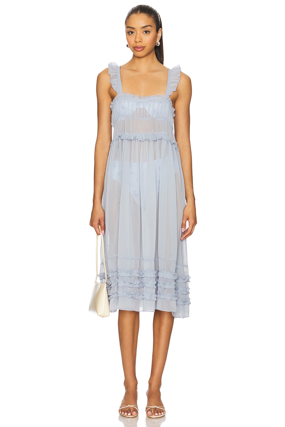 Free People Moon Phase Midi Dress