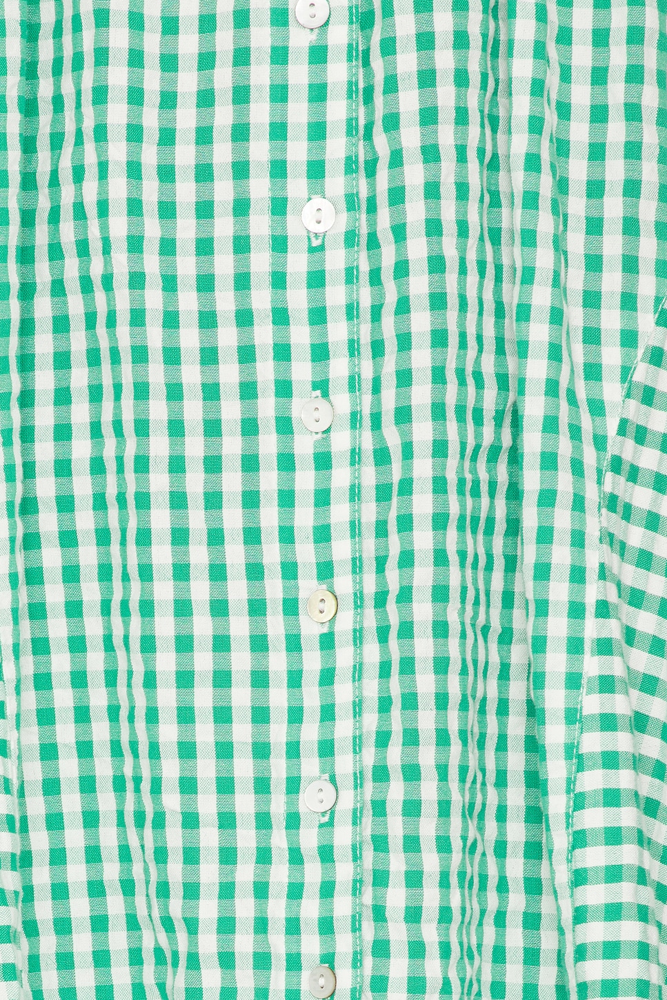 free people green gingham dress Free People Farley Gingham Tunic main image 0