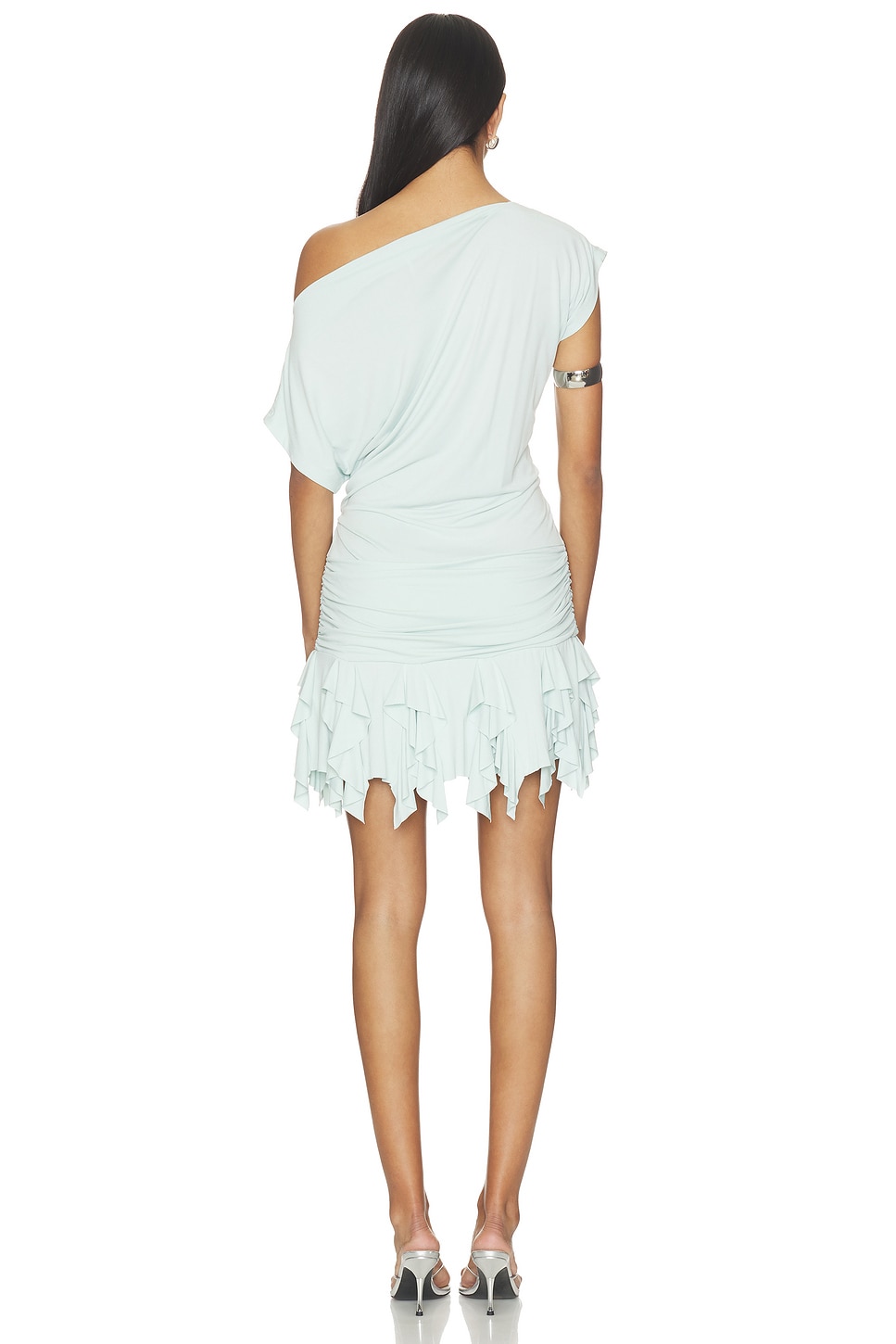 off the shoulder satin bridesmaid dress Simple white off shoulder satin short prom dress, Short bridesmaid dre   morievent