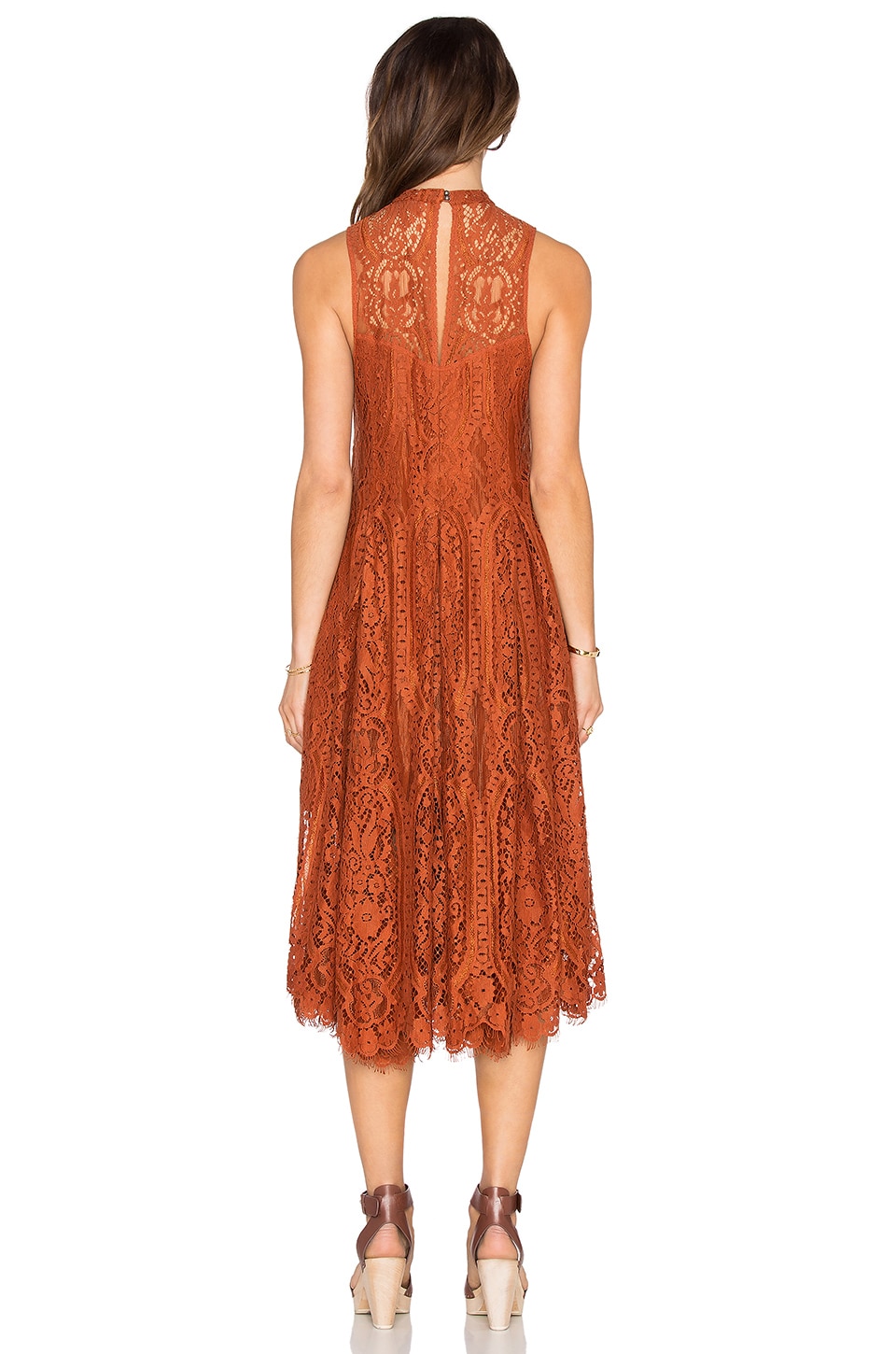 free people lace robe