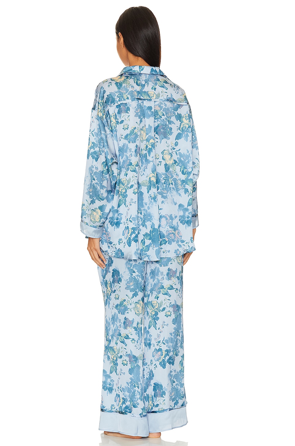 x Intimately FP Dreamy Days Pajama Set In Misty Combo