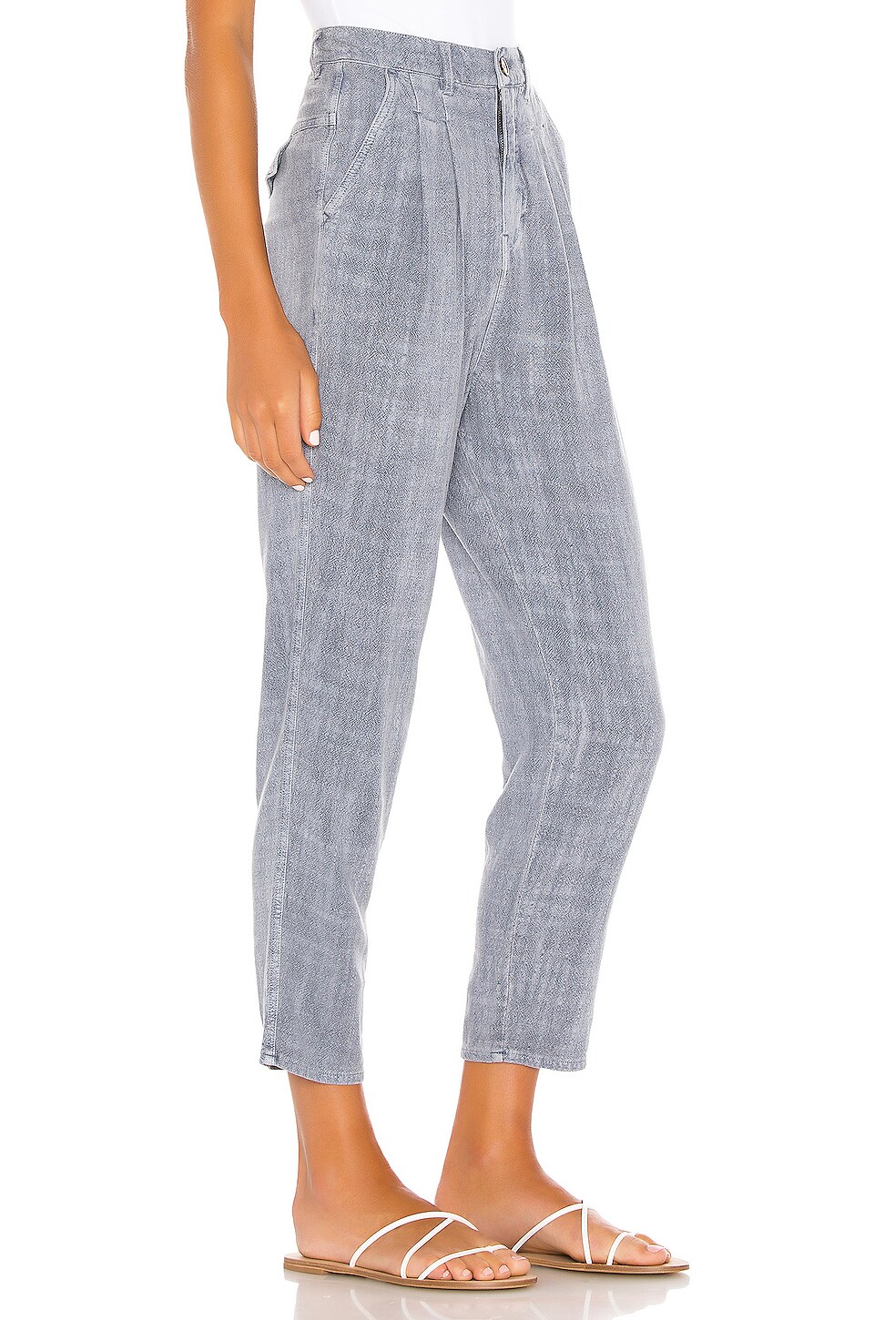 faded love pant in blue