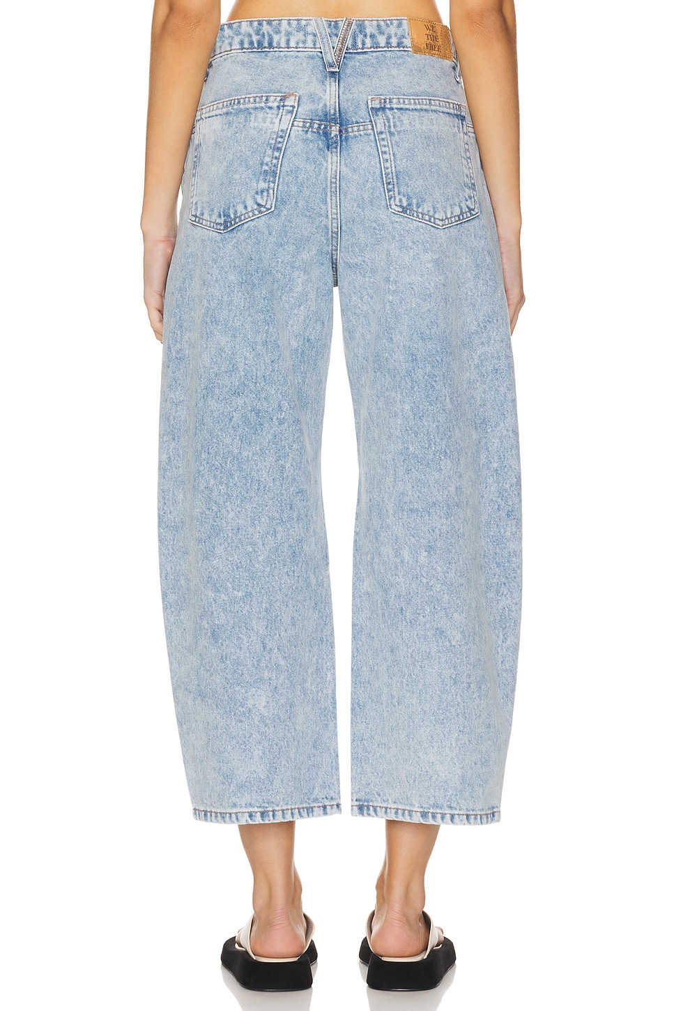Free People x We The Free Deep Trance Dropped Bf Jeans thumbnail