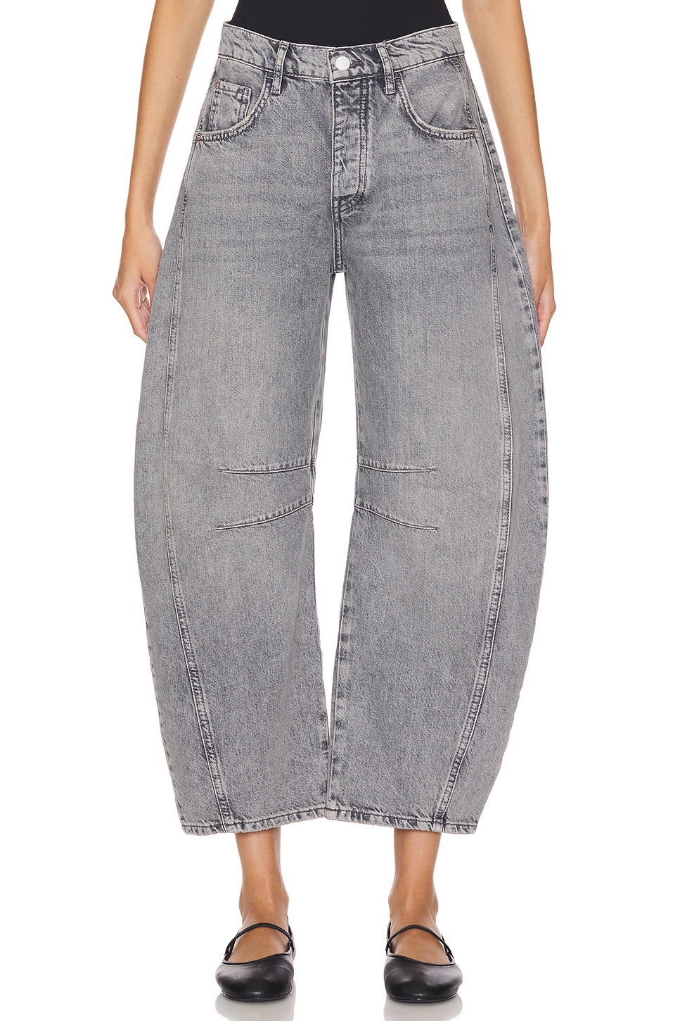 FREE PEOPLE shops FP WE THE FREE High Rise Slim Fit Distressed Boyfriend Jean 26