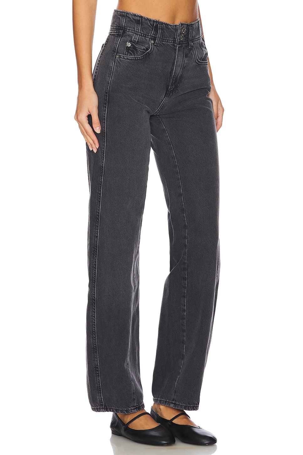 Aster Straight Leg Jeans - Thumbnail 2