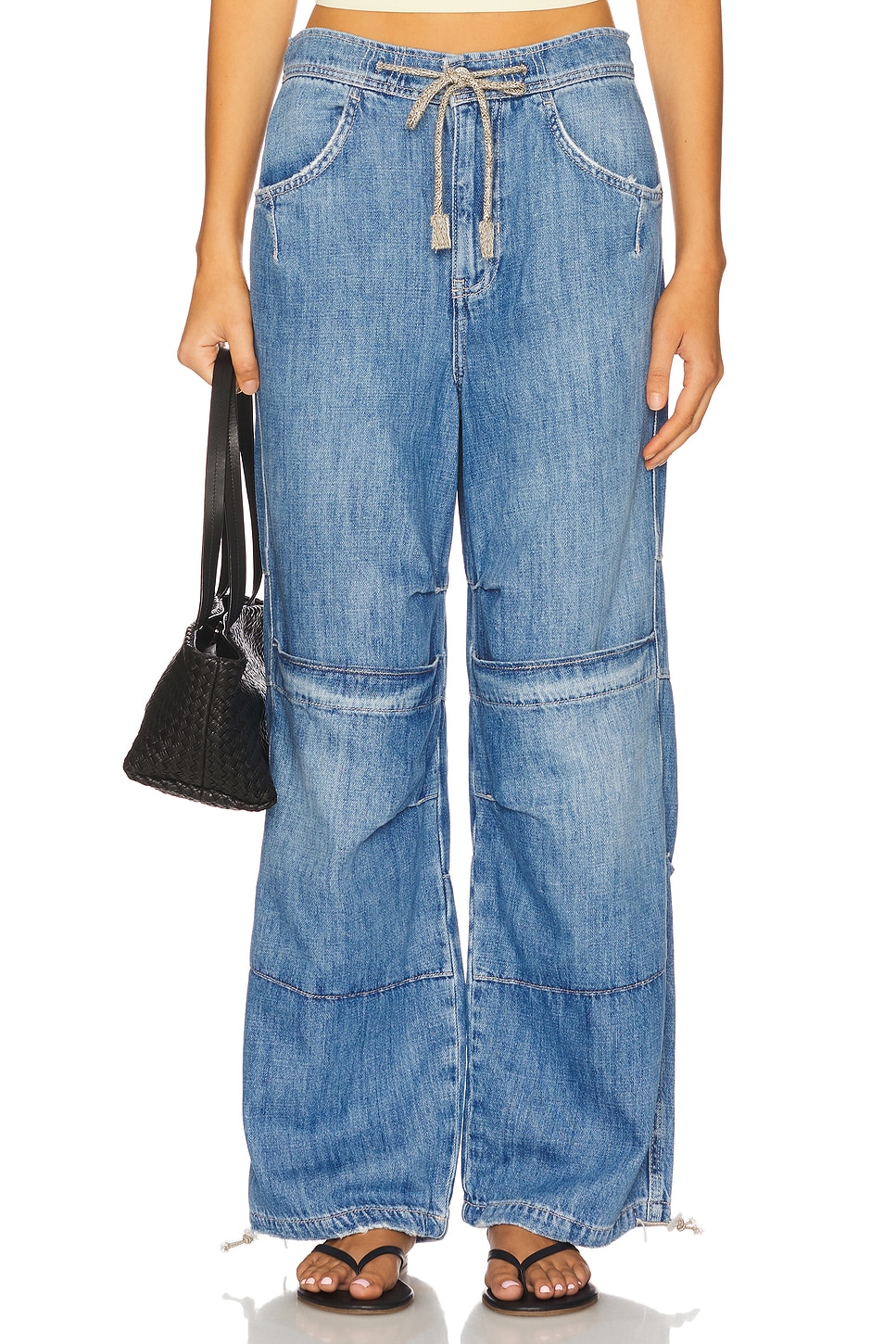 x We The Free Logan Cinched Cargo Jean In Harper