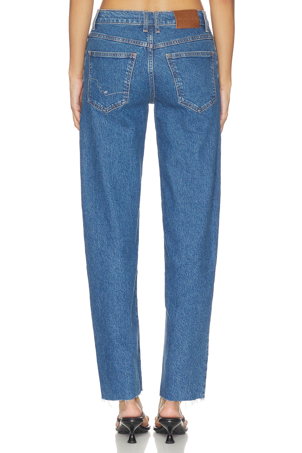 Free People x We The Free Risk Taker Mid-rise Straight in Be Bold | REVOLVE