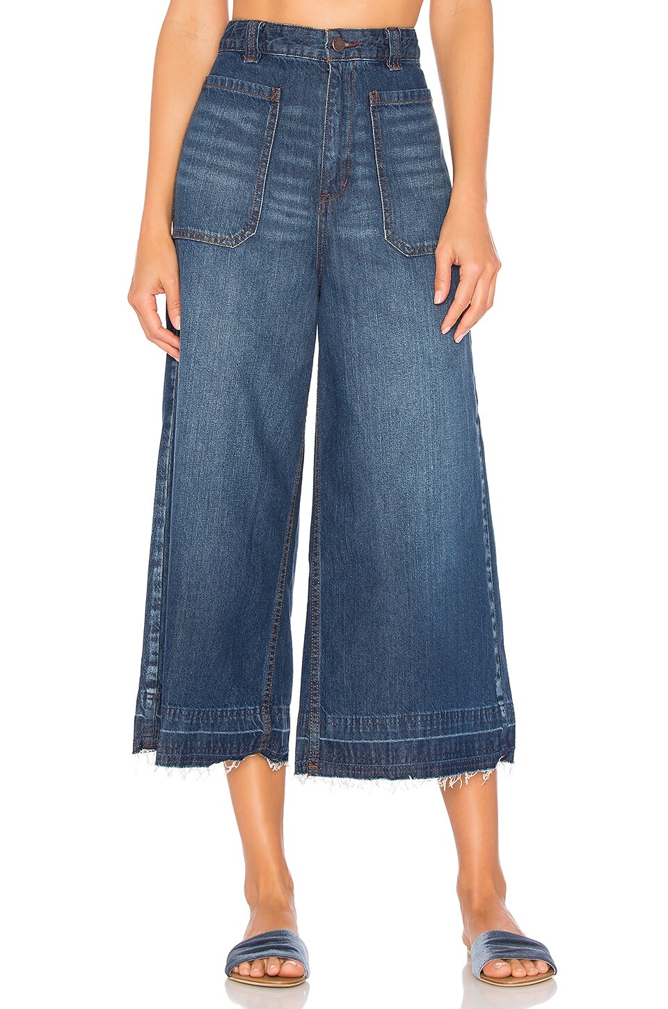 free people cropped jeans