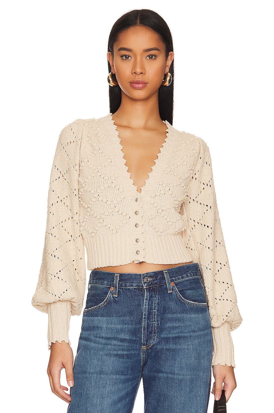 journalist bjerg Decode Free People Polly Sweater in Oatmeal | REVOLVE