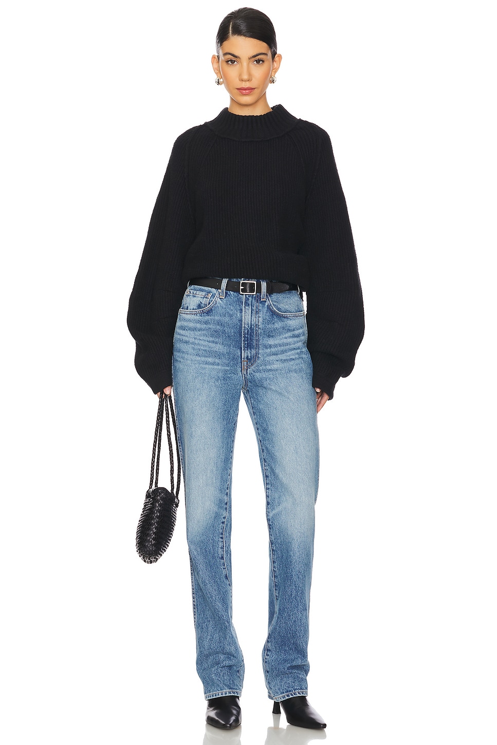 Free People Sunbeam Sweater in Black | REVOLVE