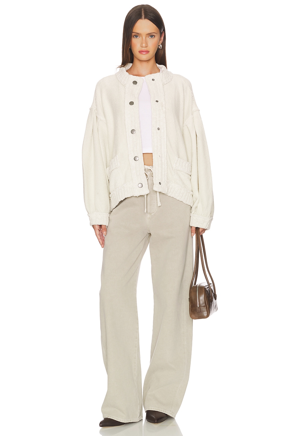 x We The Free Cute In This Cardigan In Tea
