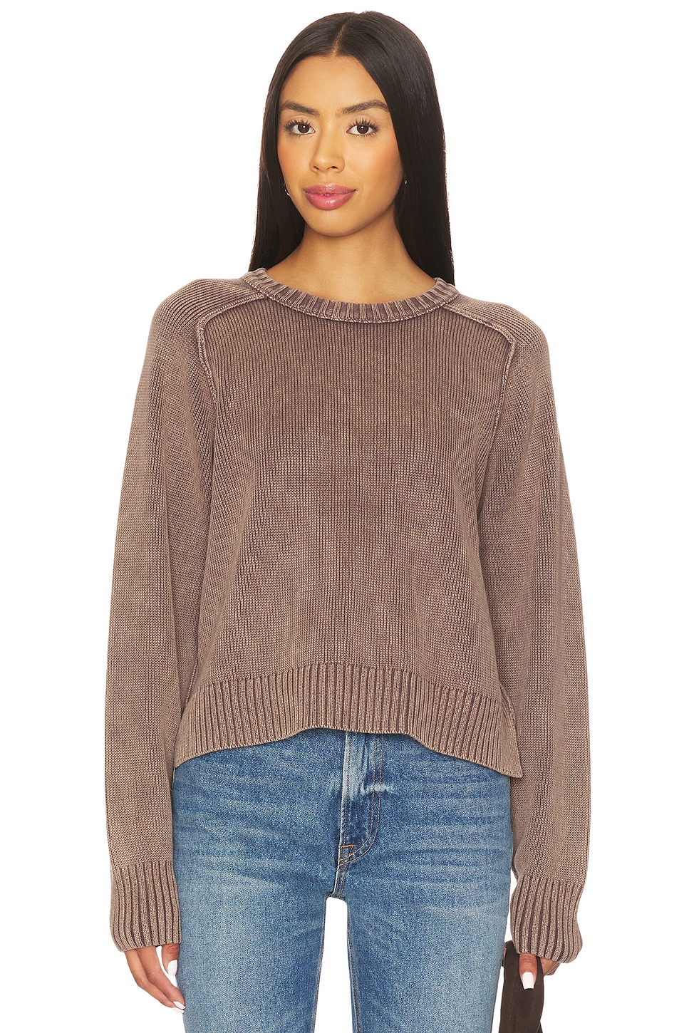 Free People Spring Street Pullover in Chocolate | REVOLVE