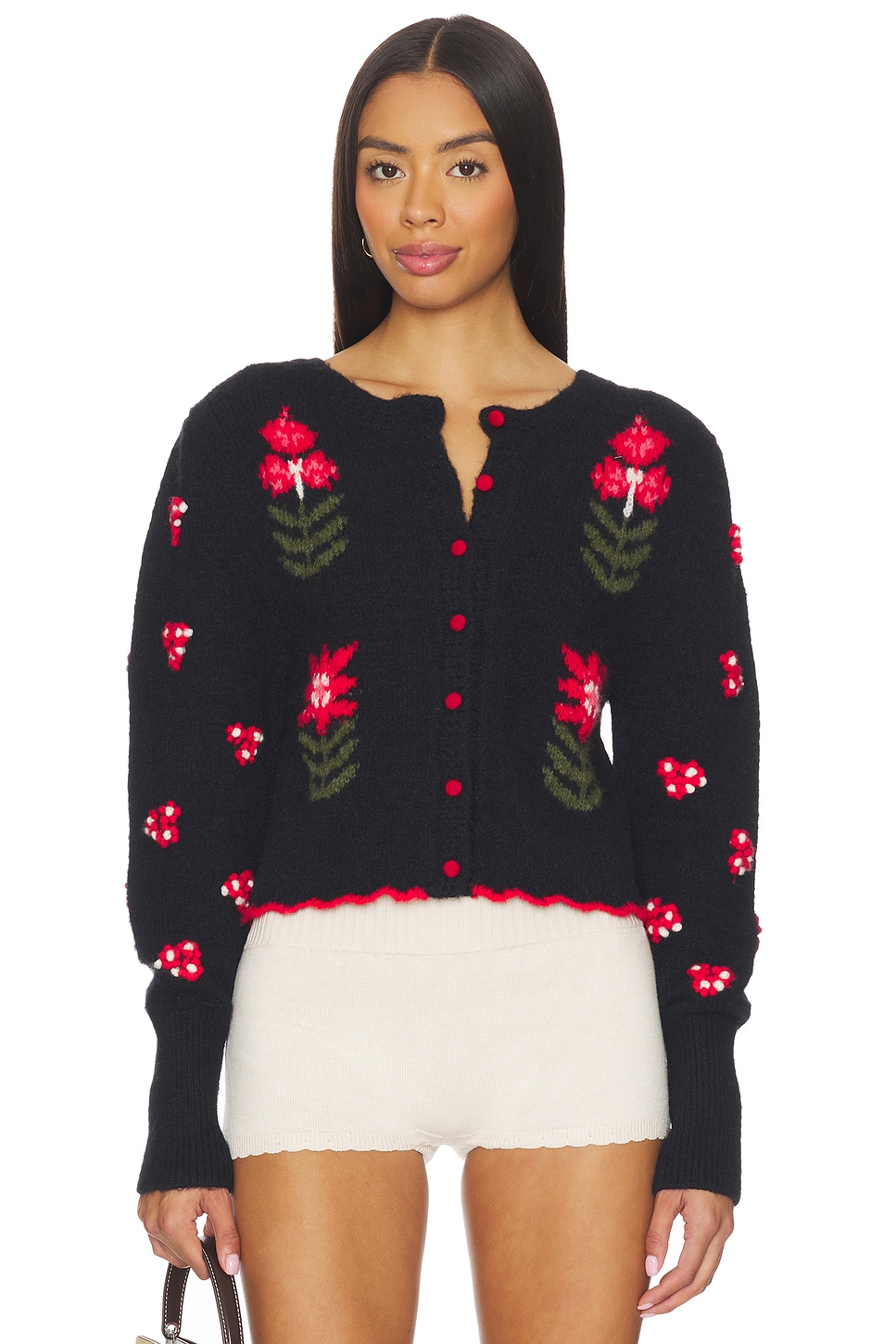 (取寄) フリーピープル レディース ノンナ セーター Free People women Nonna Sweater Midnight Bloom Combo Free People Nonna Sweater in Midnight Bloom Combo | REVOLVE