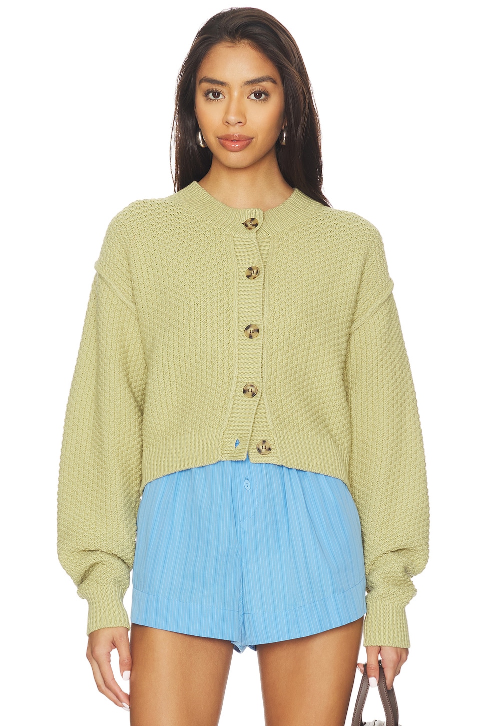 (取寄) フリーピープル レディース リラ カルディ Free People women Lila Cardi Whispering Willow Free People Lila Cardi in Whispering Willow | REVOLVE