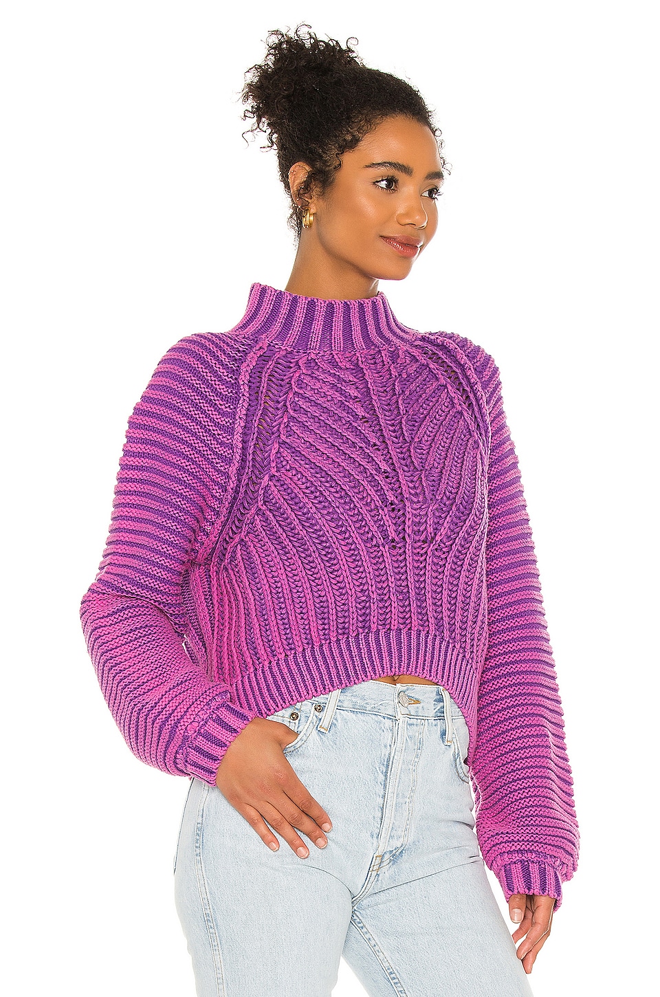 Free People Sweetheart Sweater in Orchid | REVOLVE