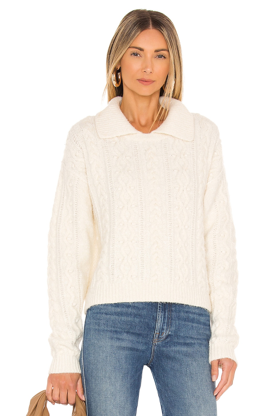 Free People Every Cloud Pullover in Ivory | REVOLVE