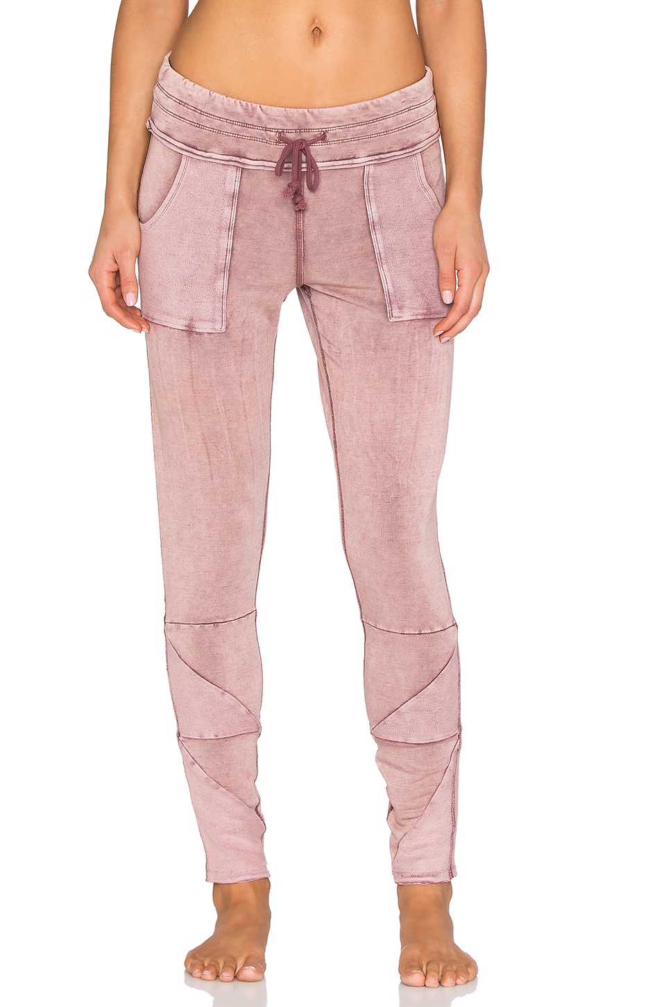 Free People Kyoto Legging in Washed Rust REVOLVE